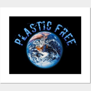 Plastic free t-shirt design Posters and Art